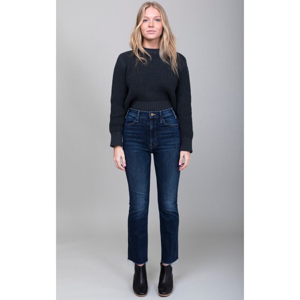 Mother The Hustler Ankle Fray Jeans size 27